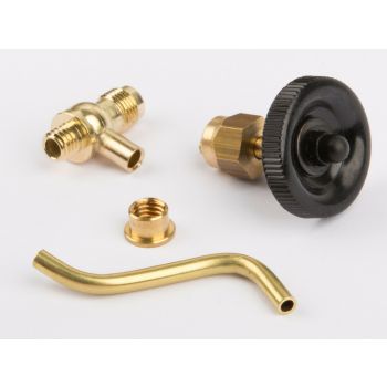 Wilesco - Wasserablassventil Messing D21 D430 - WIL01988