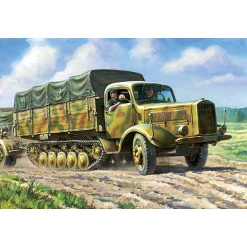 Zvezda - 1/35 Maultier L-4500r German Halftrack (Rr) (4/21) * - ZVE3603