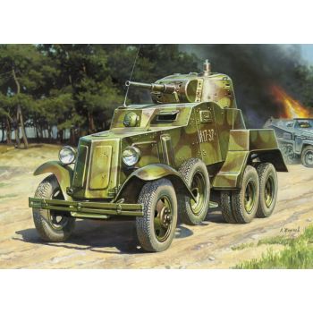 Zvezda - Soviet Armored Car Ba-10 (Zve3617)