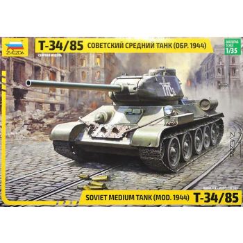 Zvezda - Soviet Medium Tank T-34/85 (Zve3687)