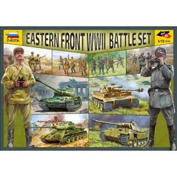 Zvezda - 1/72 Battle Set: Eastern Front Wwii (8/21) * - ZVE5203