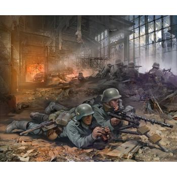 Zvezda - German Machinegun Crew East Front 1941 (Zve6106)