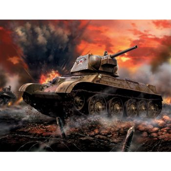 Zvezda - Soviet Medium Tank T-34-76 Mod.1942 (Zve6159)