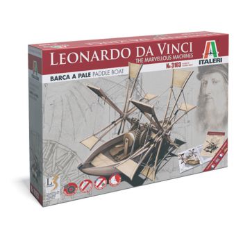 Italeri - Paddle Boat Da Vinci (Ita3103s)