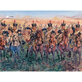 Italeri - Napoleonic W. British L.cavalry 1815 1:72 (Ita6094s)
