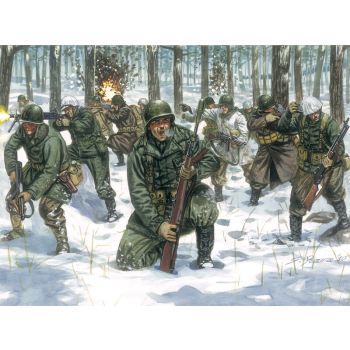 Italeri - Wwii Us Infantry Winter Uniform 1:72 (Ita6133s)