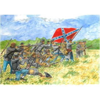 Italeri - Confederate Infantry 1:72 (Ita6178s)
