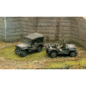 Italeri - Willys Jeep 1/4 Ton 4x4 1:72 (Ita7506s)