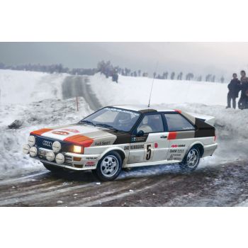 Italeri - Audi Quattro Rally 1:24  (2/19) * (Ita3642s)