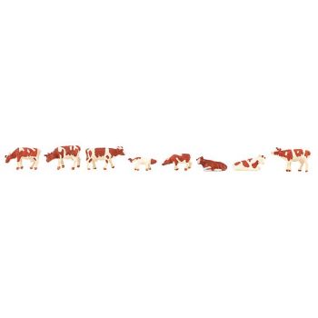 Faller - Vaches. tachetées brunes - FA155902