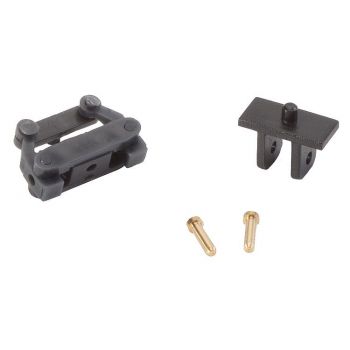 Faller - Front axle, assembled for N without wheels (8 mm)