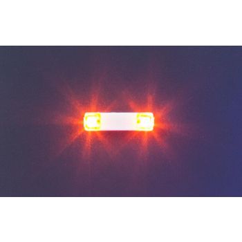 Faller - Flashing lights, 13.5 mm, orange