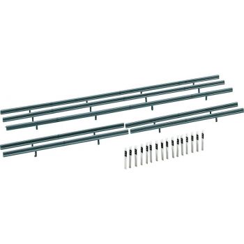 Faller - Vangrails, 40 Reflectorpalen, 860 mm